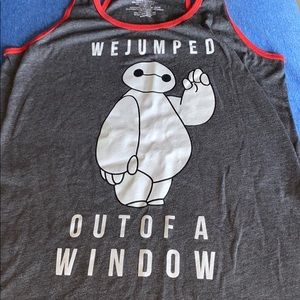 Big Hero 6 Baymax Graphic Tank Top